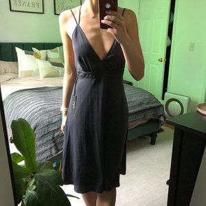 Low Cut Midi Dress